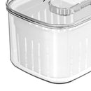 Organizador com Cesto Clear Fresh 650mL Natural - Ou