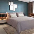 Colcha Montblanc Memory Casal 3 Peças Malva - Têxtil J. Serrano