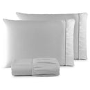 Conjunto de Lençóis QUEEN 3 Peças - 400 Fios Micropercale com Ponto Palito