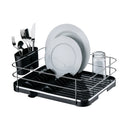 Escorredor de Louças Preto e Cromado