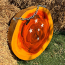 Tábua Rústica Personalizada - Cruzeiro + Kit Churrasco Personalizado