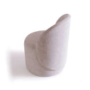 Puff com Encosto Java Redondo Estofado