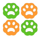 Kit 4 Peças Removedor De Pêlos De Gatos E Cães P/ Máquina De Lavar Roupa